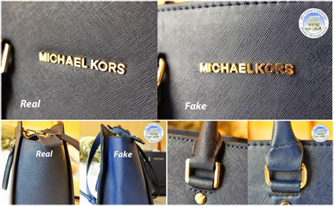 michael kors logo original vs fake|how to authenticate Michael Kors.